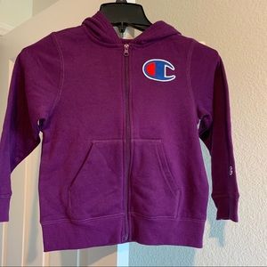 Champion Zip Sweater size 6